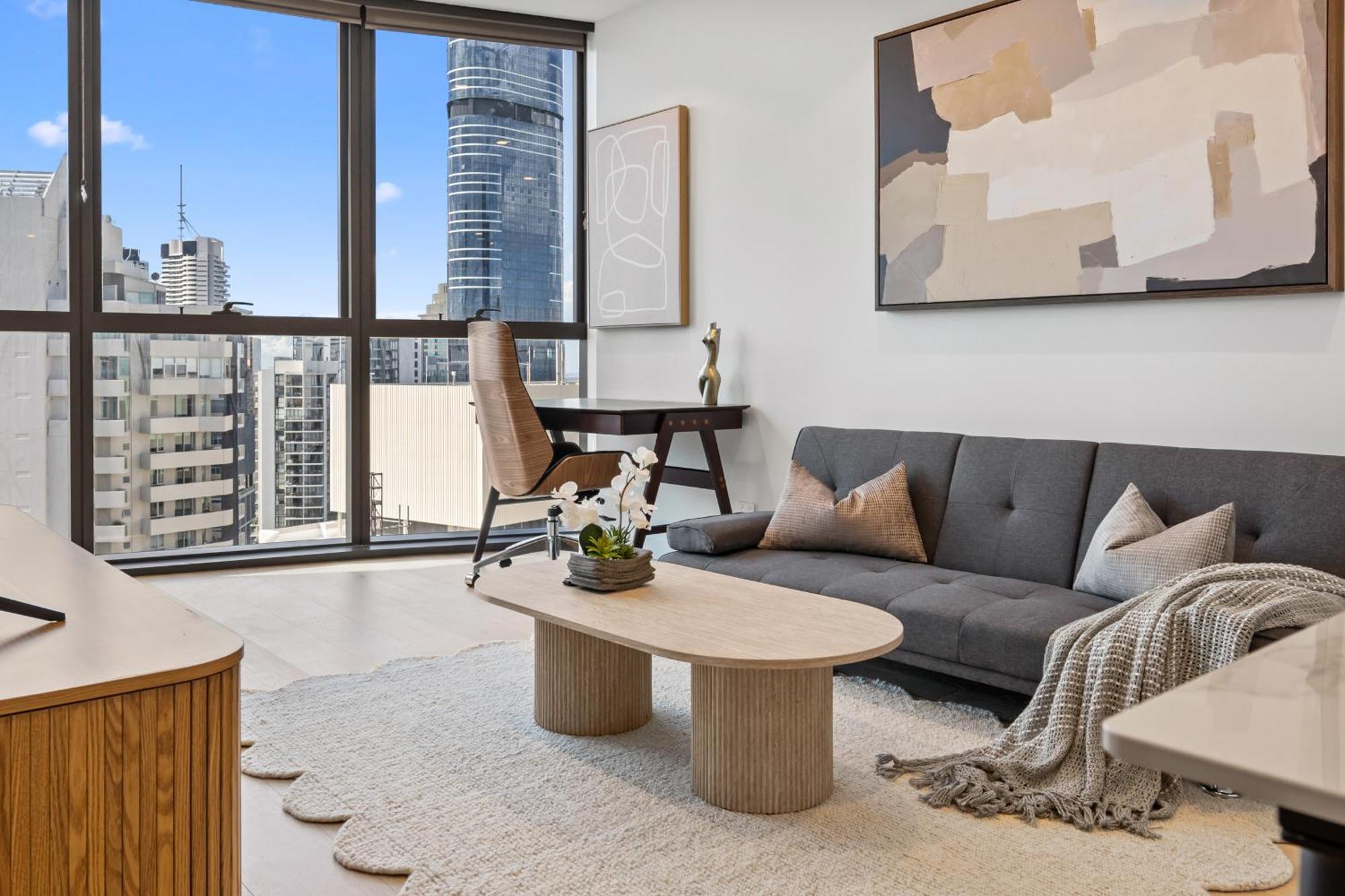 Sky Living & River Views In Queens Wharf Residences Apartment Brisbane